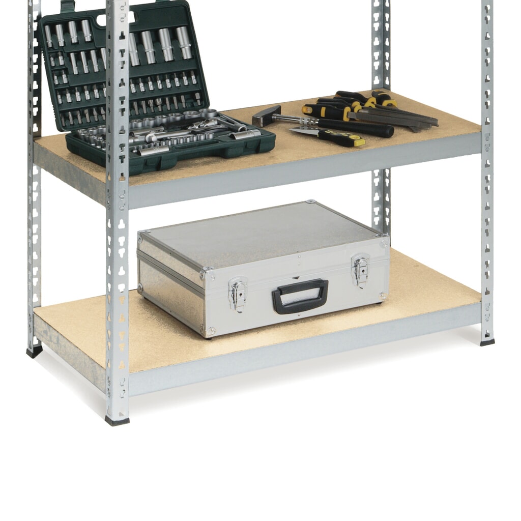 Fachböden für Fachbodenregal HEMMDAL, FL 175 kg, verzinkt, BxT 920 x 460 mm Produktabbildung: Fachböden für Fachbodenregal HEMMDAL, FL 175 kg, verzinkt, BxT 920 x 460 mm