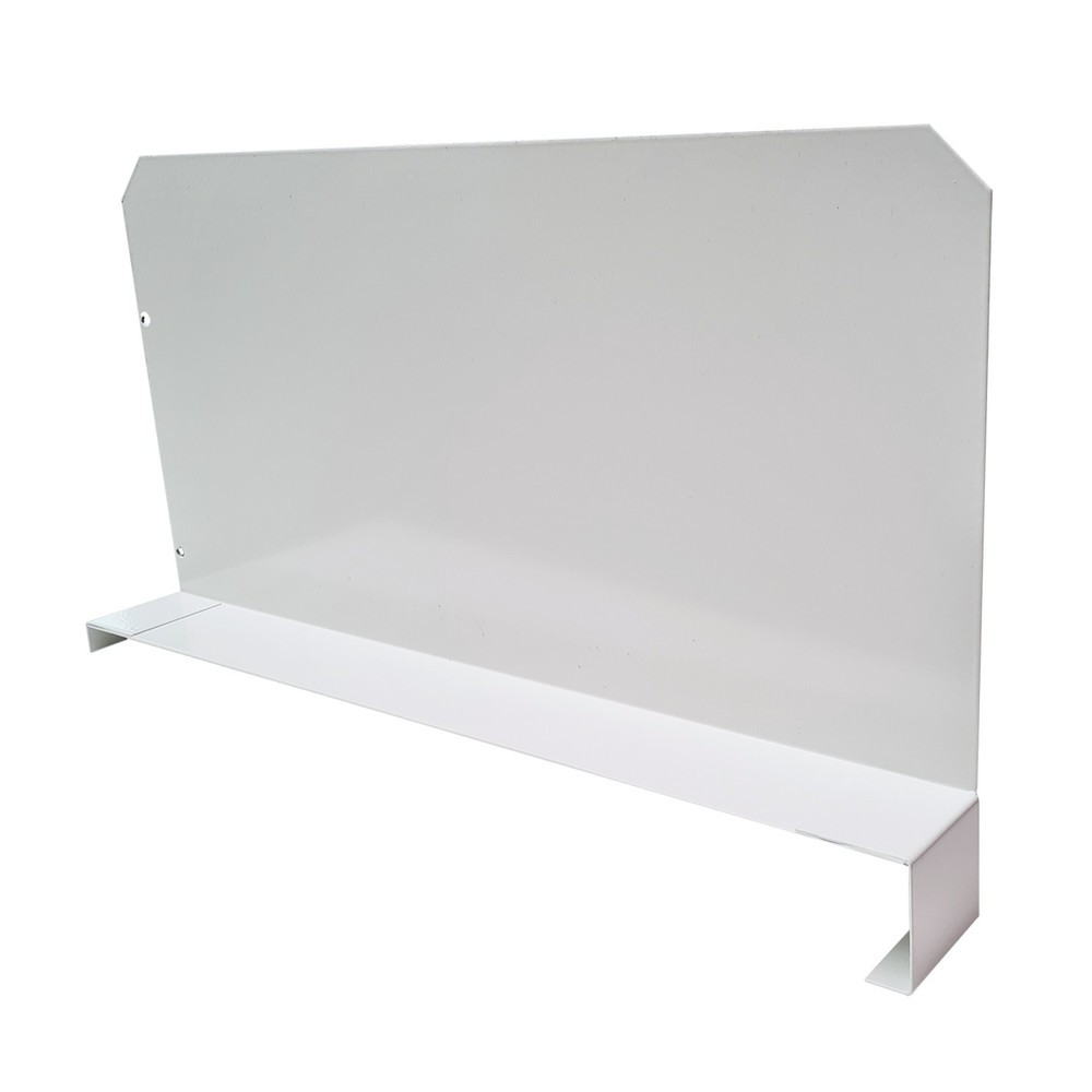 Produktabbildung: Fachteiler für SCHULTE Fachbodenregal, lichtgrau, geeignet für Fachboden MULTIplus250/330, HxT 200 x 400 mm