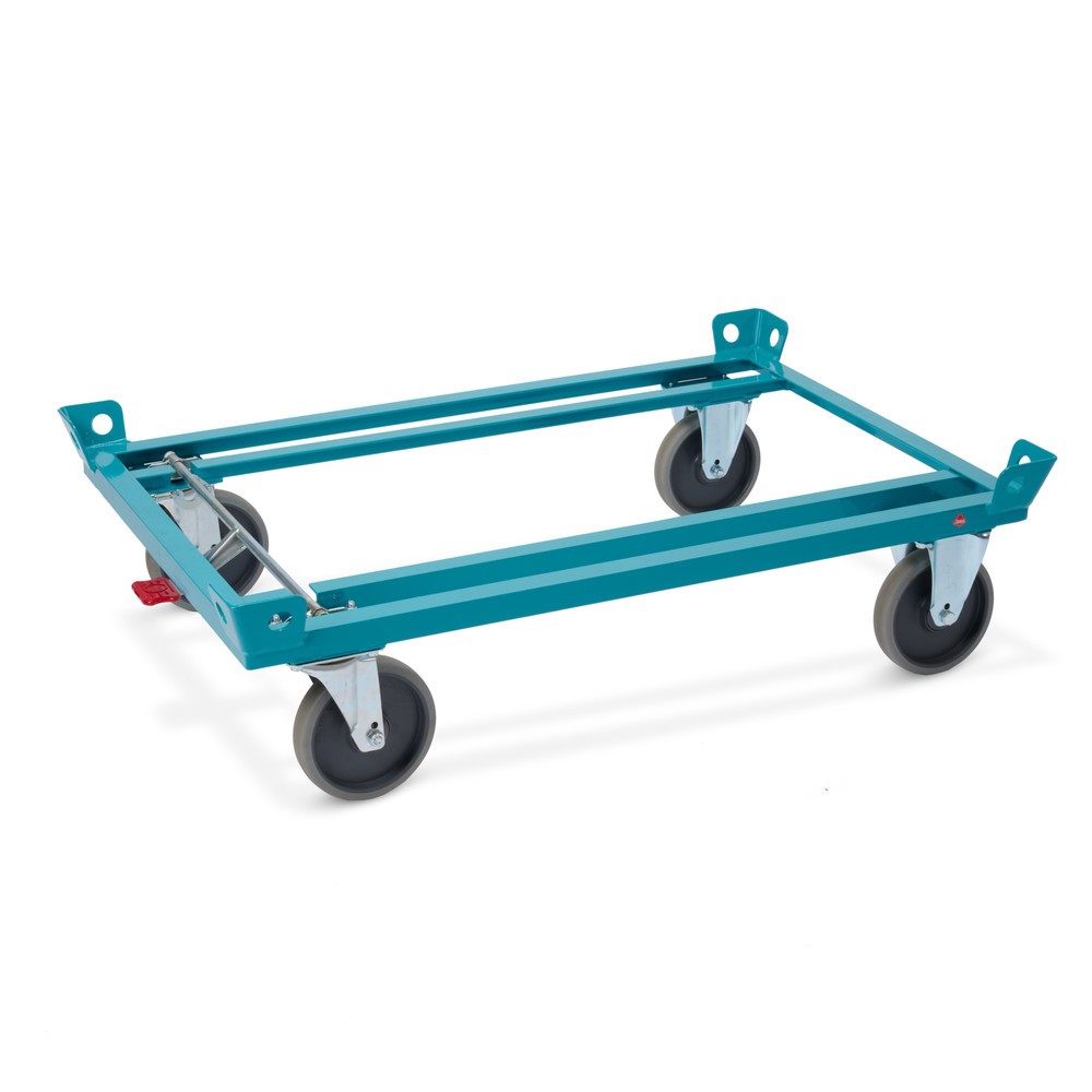 Produktabbildung Nr. 1: Fahrgestell Ameise®, mit Fangecken, Ladehöhe 280 mm, TPE-Bereifung, mit Zentralbremse