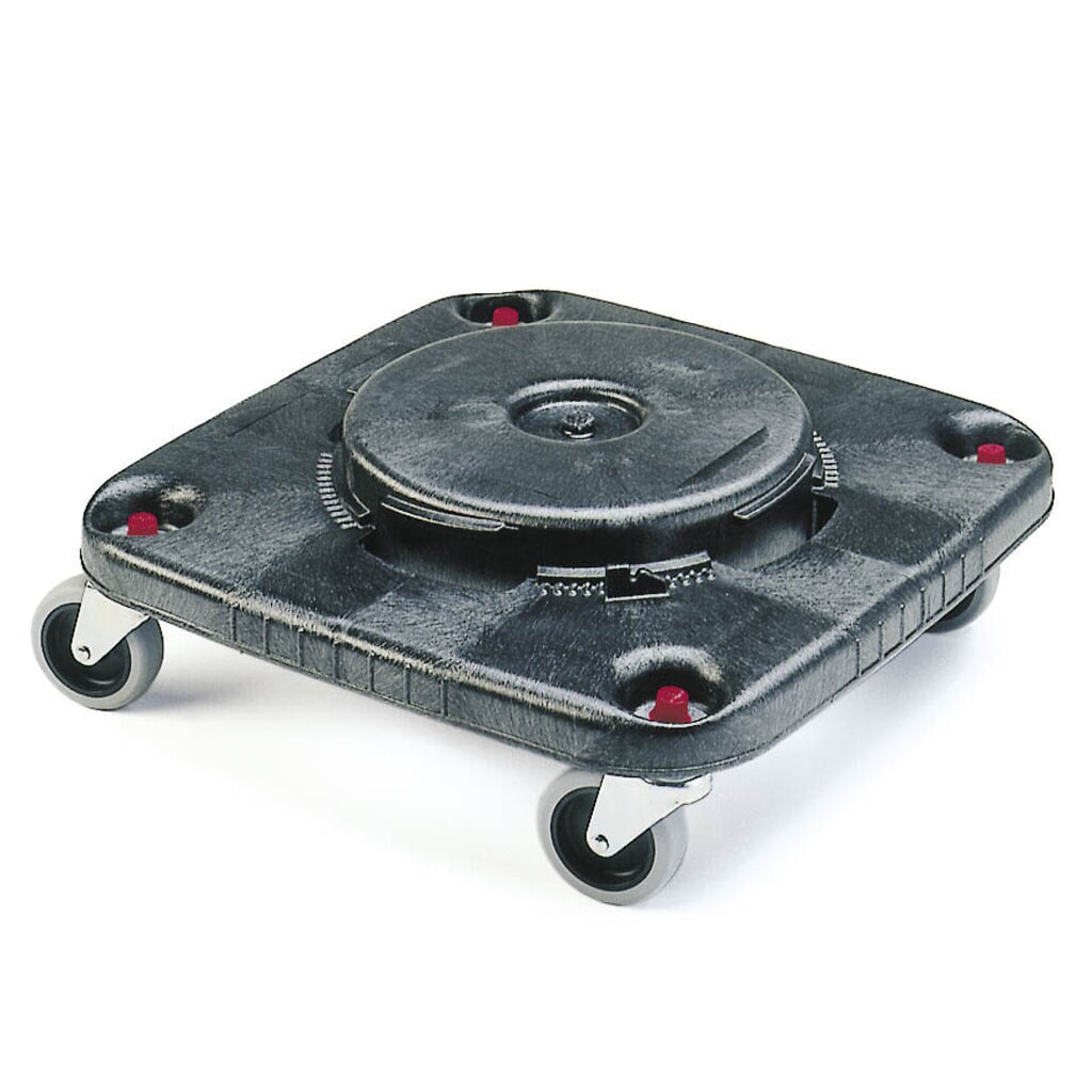Produktabbildung: Fahrgestell für Rubbermaid® Universalcontainer, quadratisch, 106-151 Liter