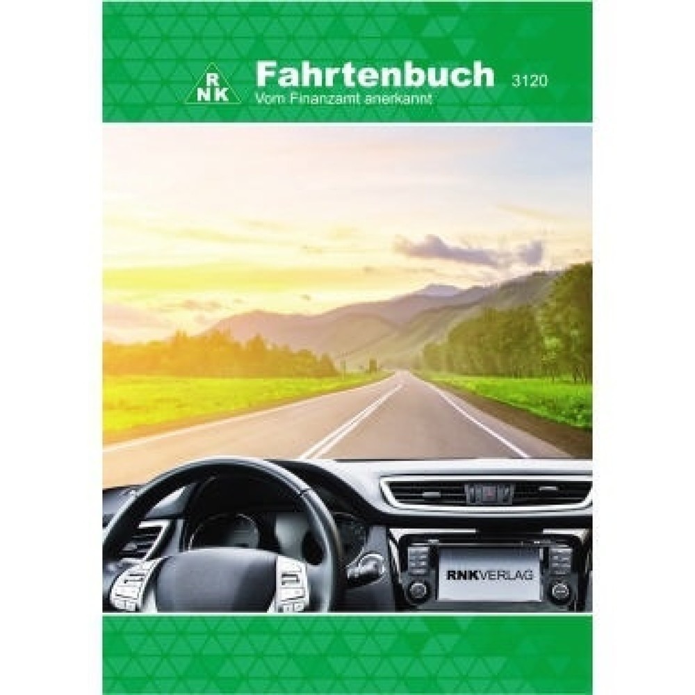 Produktabbildung: RNK Fahrtenbuch 3120 für PKW DIN A5 32Blatt