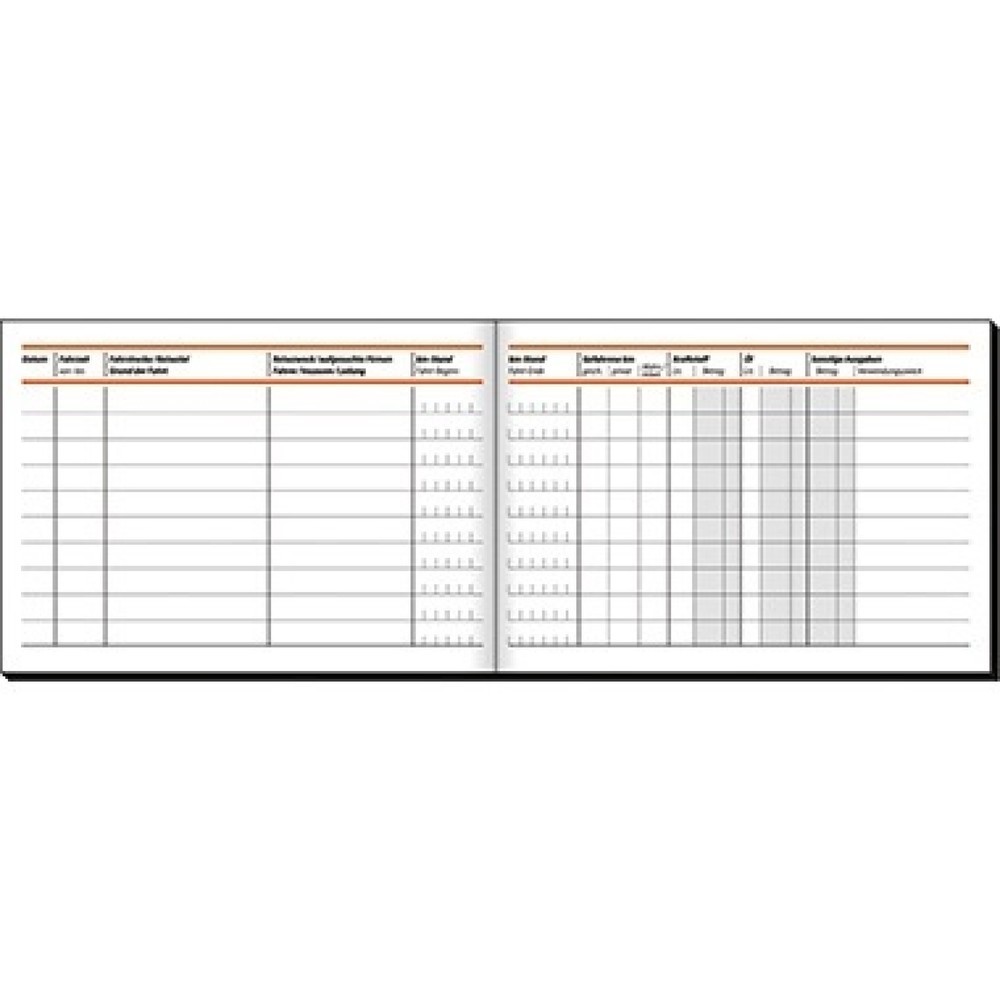 Produktabbildung: Sigel Fahrtenbuch FA614 DIN A6 für PKW 40Blatt