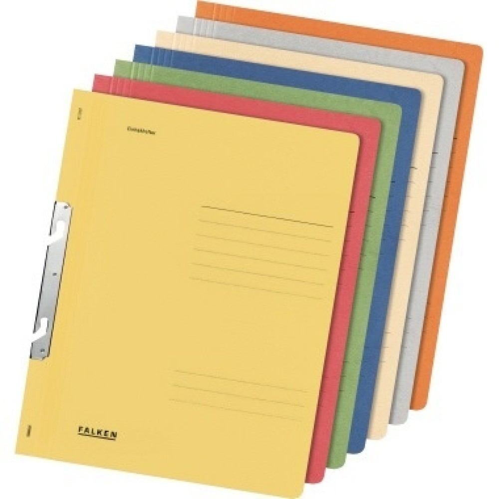 Produktabbildung Nr. 2: Falken Einhakhefter 80000912 DIN A ganzer Deckel Behördenheftung grün
