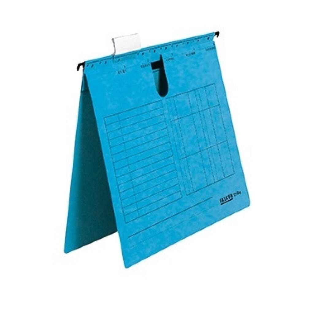 Falken Hängehefter 80002702 DIN A4 kfm. Heftung blau Produktabbildung: Falken Hängehefter 80002702 DIN A4 kfm. Heftung blau