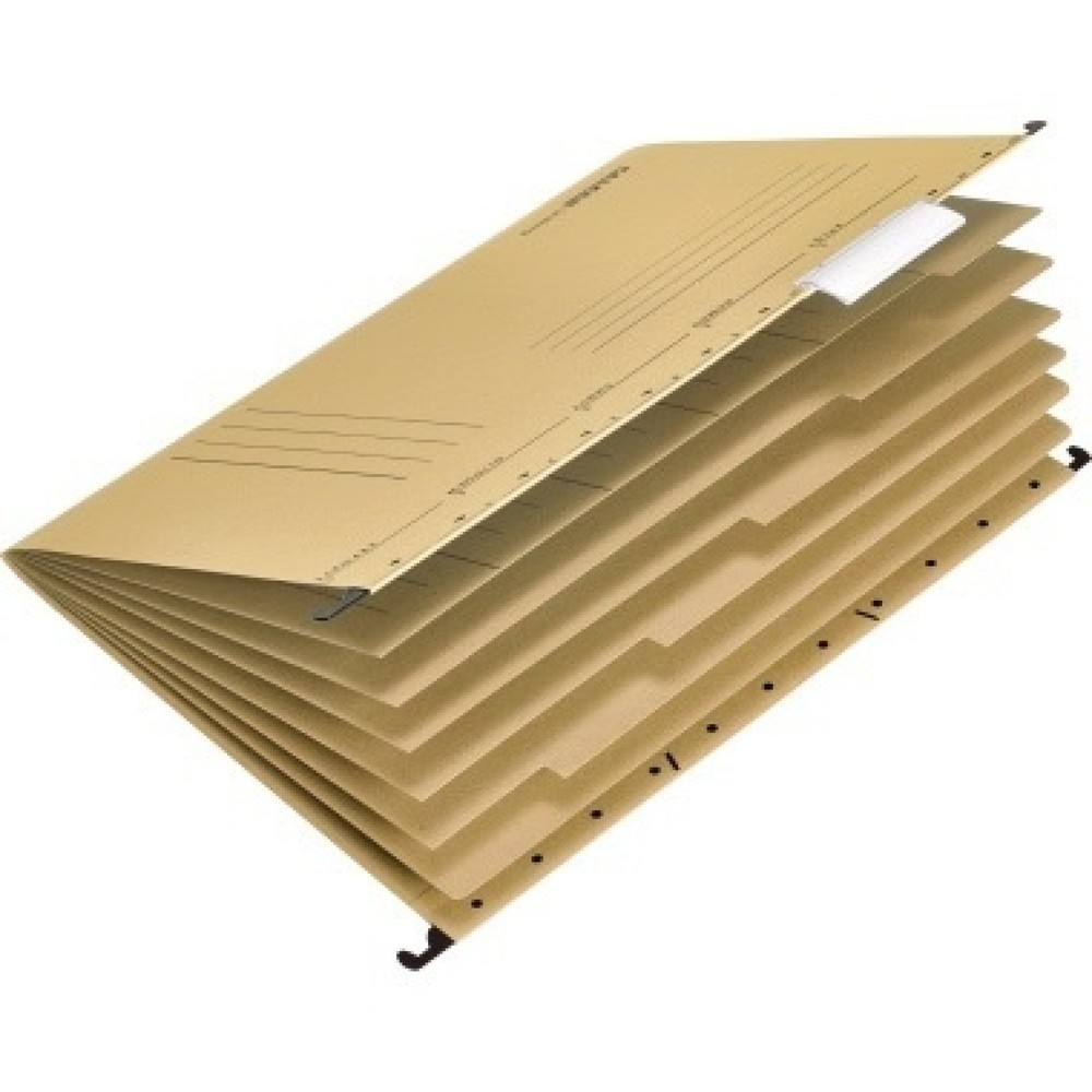 Produktabbildung: Falken Personalmappe 15046560 DIN A4 braun