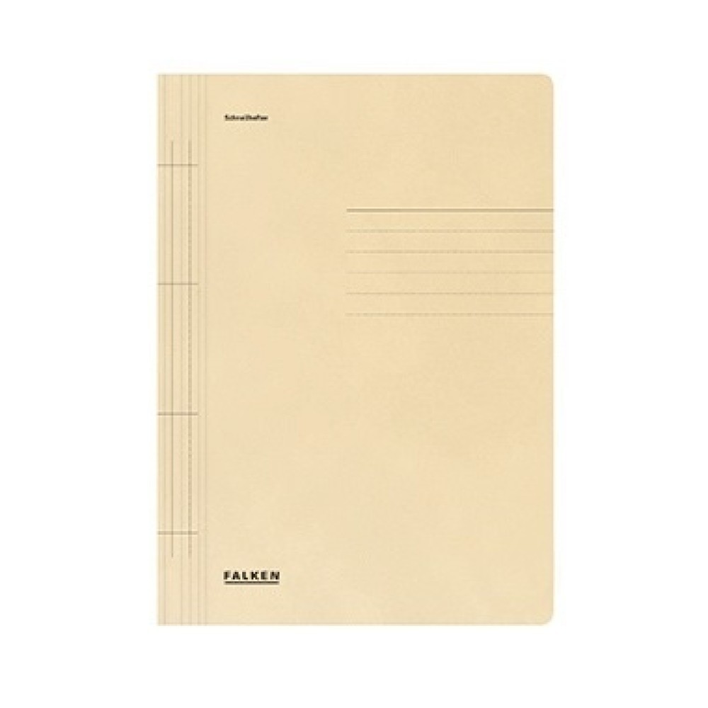 Produktabbildung: Falken Schnellhefter 80000458 A4 250g/m² Manila-RC-Karton chamois