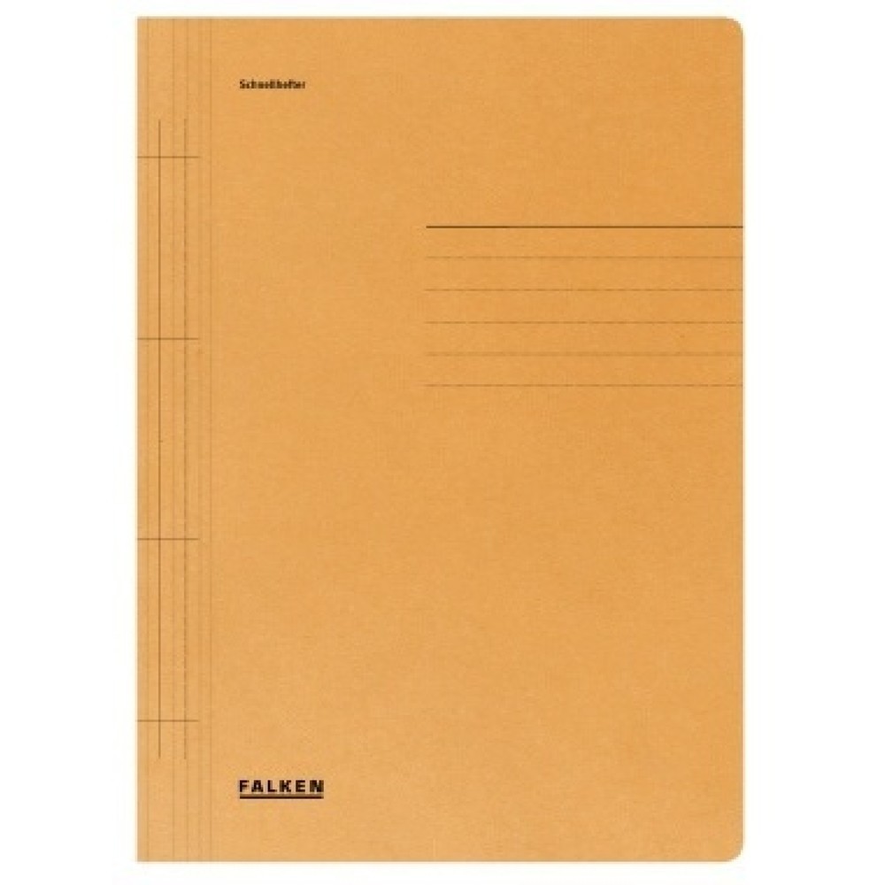 Produktabbildung Nr. 1: Falken Schnellhefter 80003791 A4 250g/m² Manila-RC-Karton orange