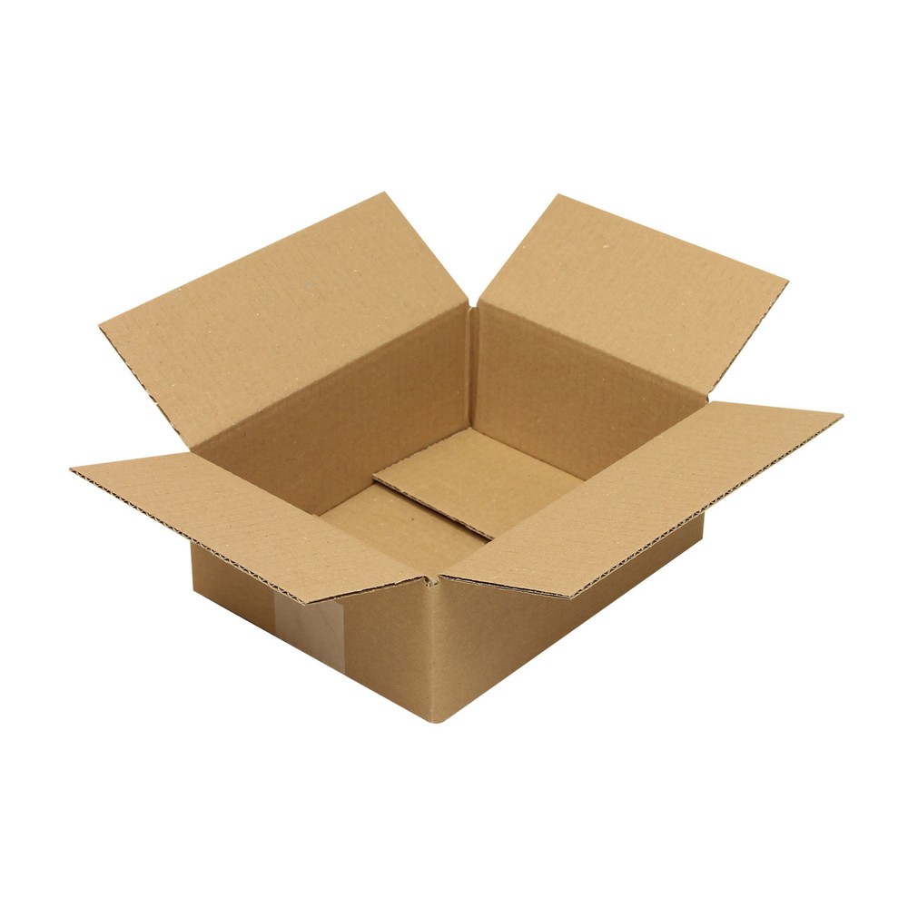 Produktabbildung: Faltkarton 1-wellig, 230 x 170 x 80 mm (Innenmaß), Qualität 1.20 B
