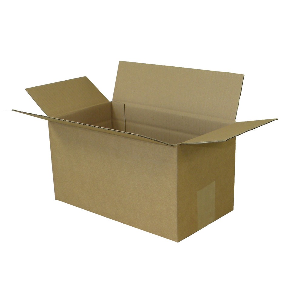 Produktabbildung: Faltkarton 1-wellig, 250 x 200 x 200 mm (Innenmaß), Qualität 1.20 B