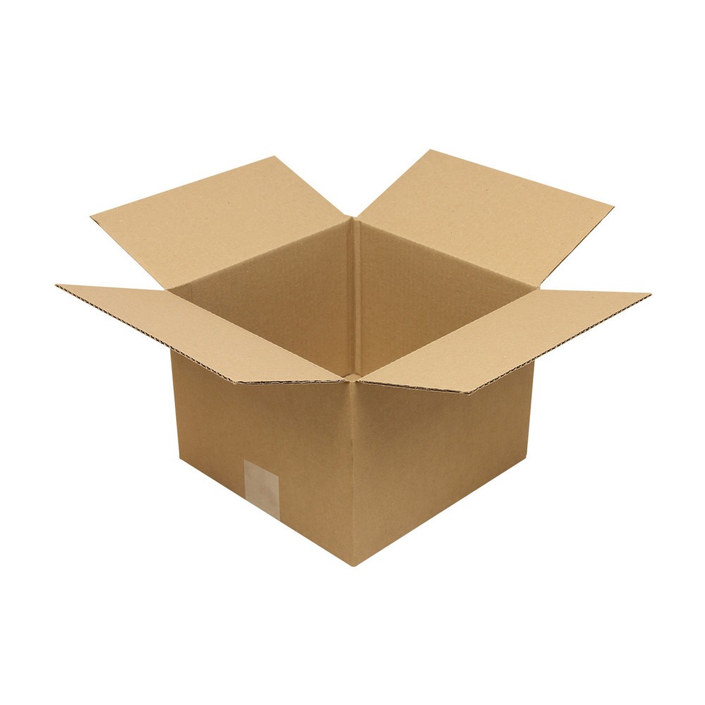 Produktabbildung: Faltkarton 1-wellig, Innenmaß 250 x 250 x 190 (L x B x H in mm), Qualität 1.20B