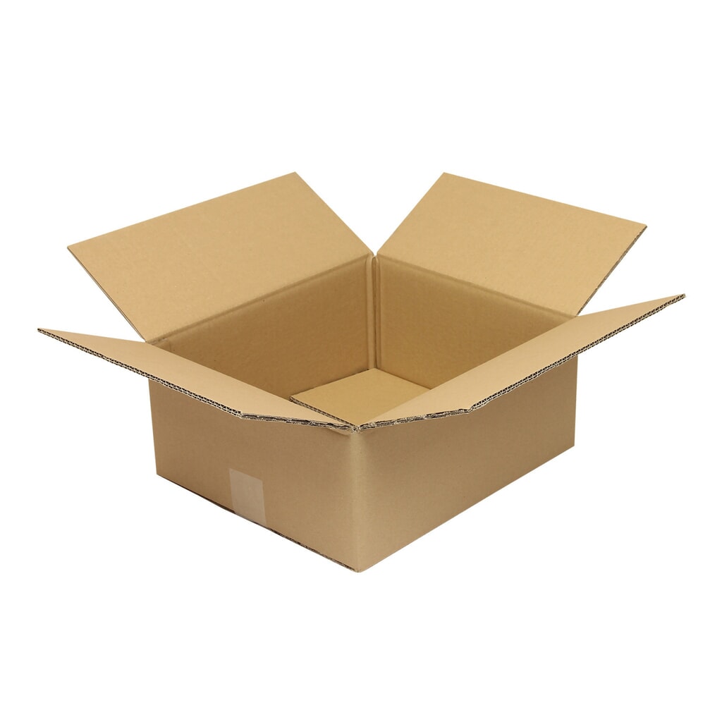 Faltkarton 2-wellig, 350 x 300 x 140 mm (Innenmaß), Qualität 2.30 BC Produktabbildung: Faltkarton 2-wellig, 350 x 300 x 140 mm (Innenmaß), Qualität 2.30 BC