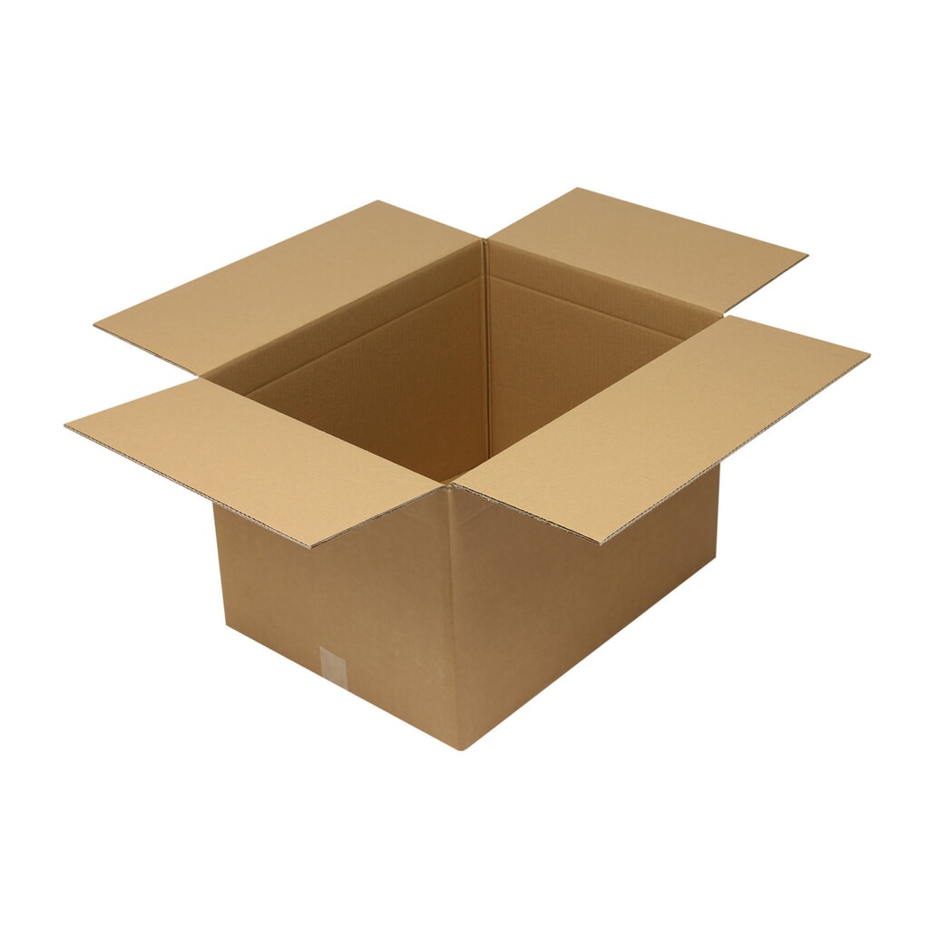 Faltkarton, 2-wellig, 600 x 450 x 400 mm Produktabbildung: Faltkarton, 2-wellig, 600 x 450 x 400 mm