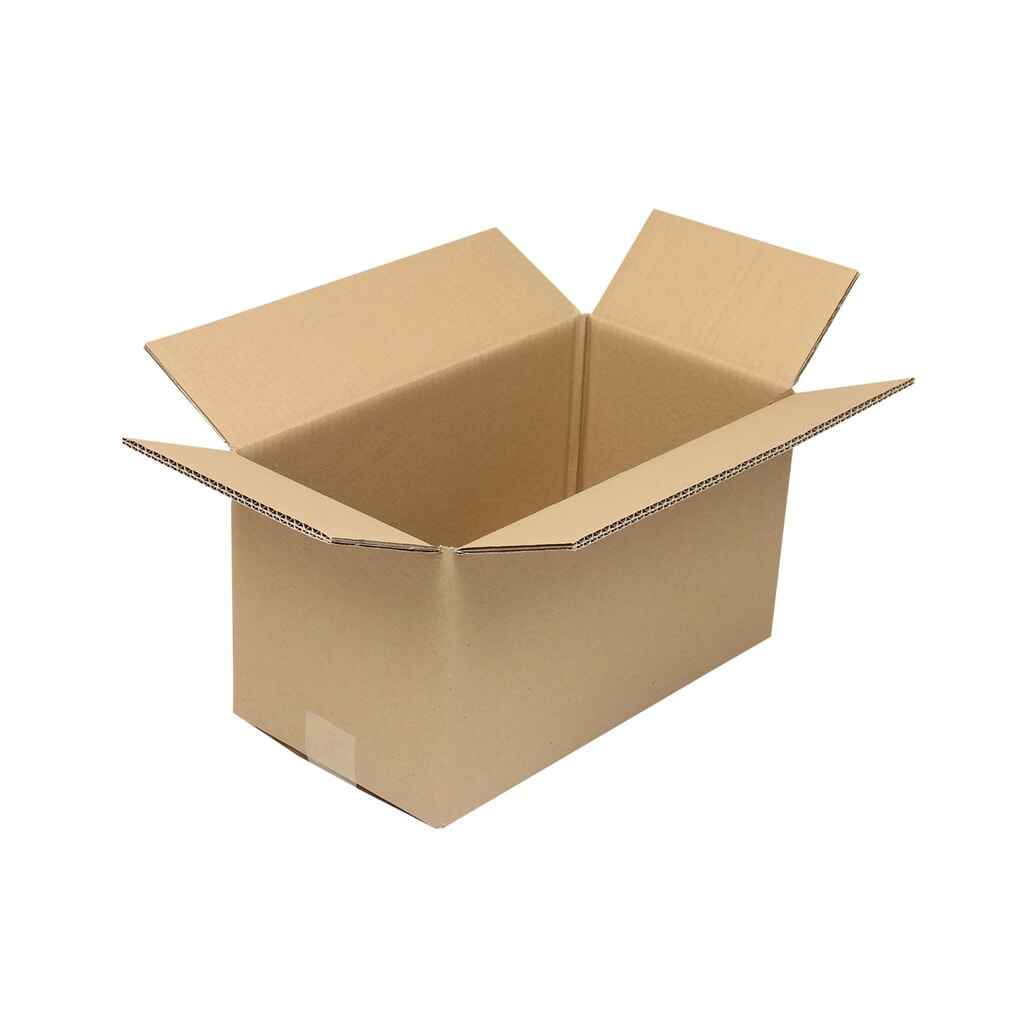 Faltkarton 2-wellig, Innenmaß 380x200x200 (L x B x H in mm), Qualität 2.30BC Produktabbildung: Faltkarton 2-wellig, Innenmaß 380x200x200 (L x B x H in mm), Qualität 2.30BC