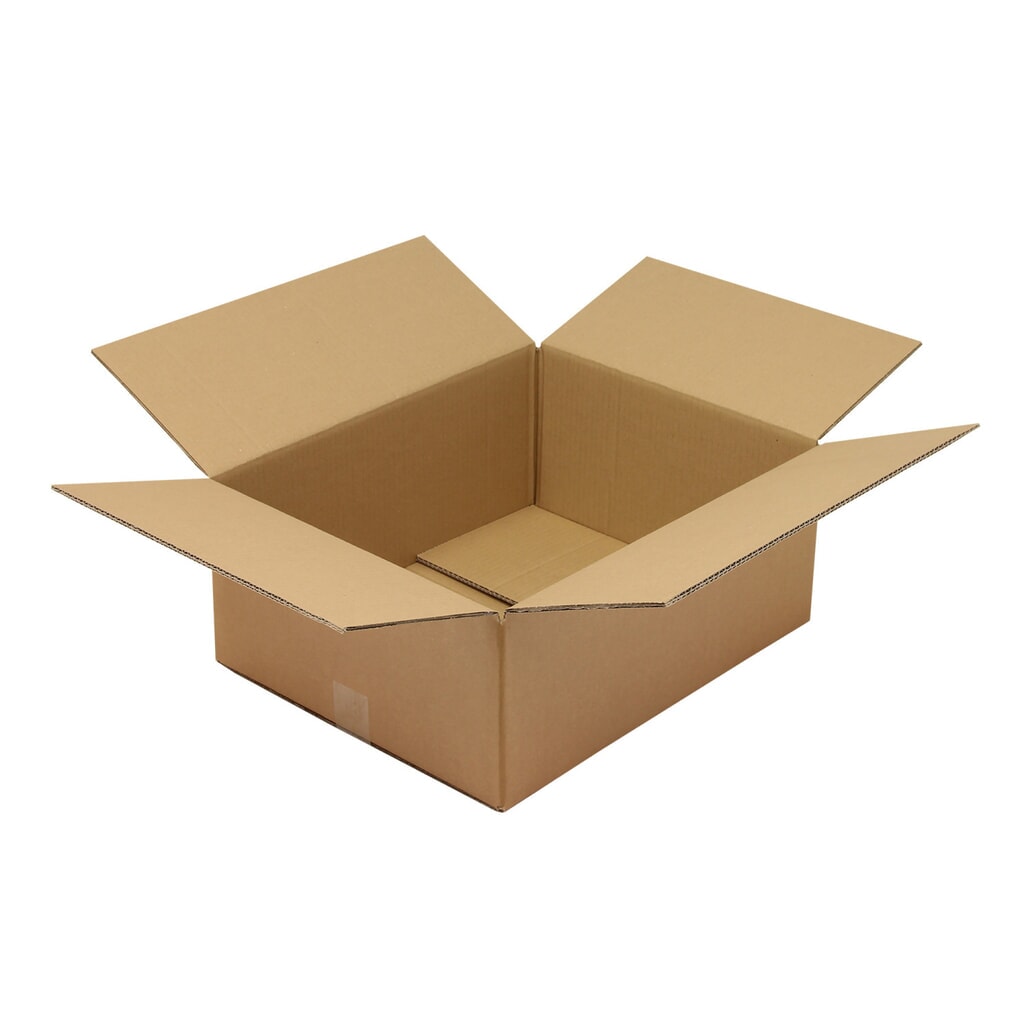 Produktabbildung: Faltkarton 2-wellig, Innenmaß 500 x 400 x 200(L x B x H in mm), Qualität 2.30BC