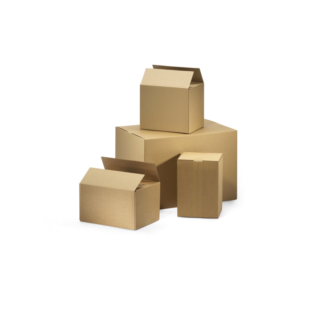 Faltkarton Premium, einwellig, LxBxH 215 x 155 x 90 mm Produktabbildung: Faltkarton Premium, einwellig, LxBxH 215 x 155 x 90 mm