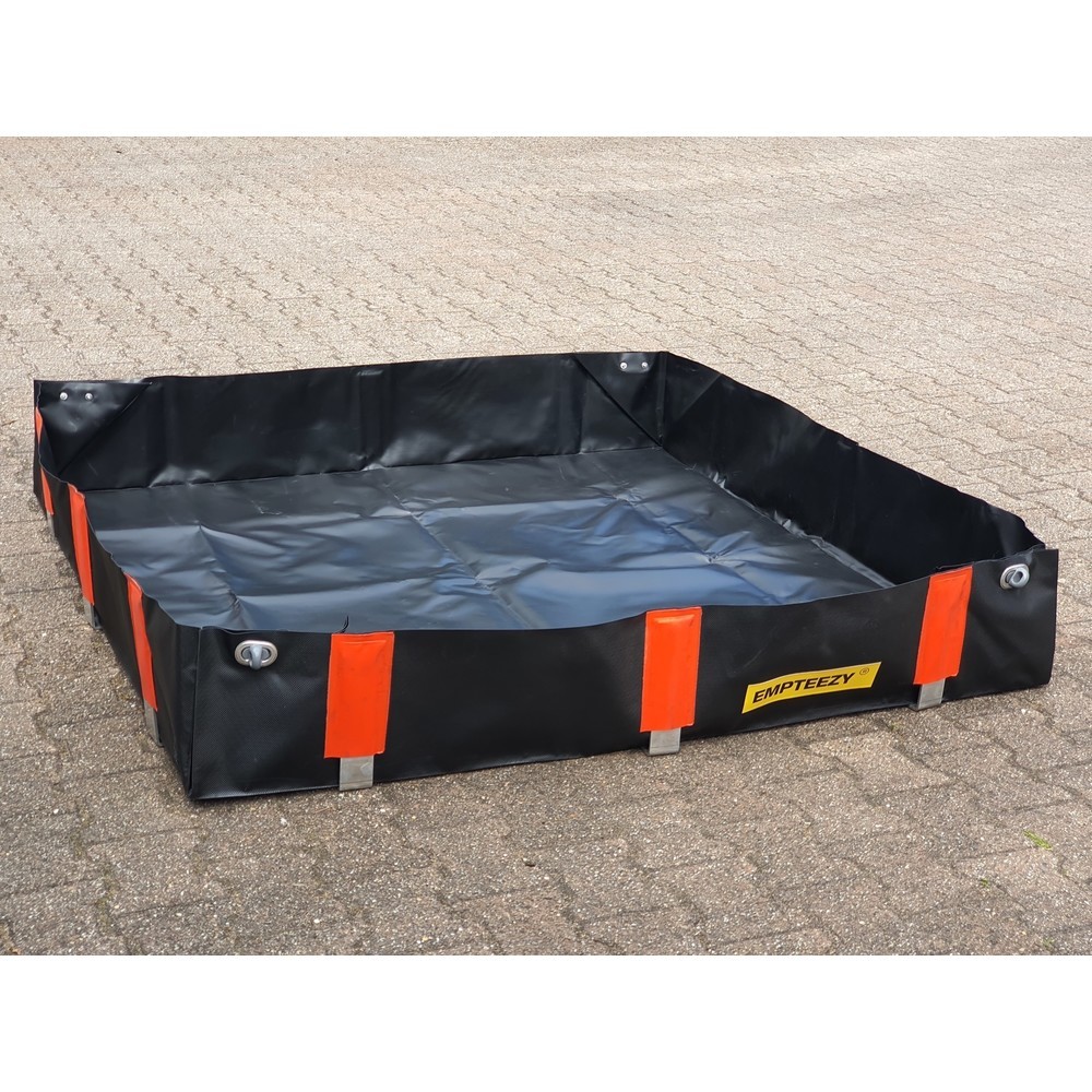 Produktabbildung Nr. 1: Faltwanne aus PVC, für 4x 200-Liter-Fass oder 1x IBC, Kapazität 562 l