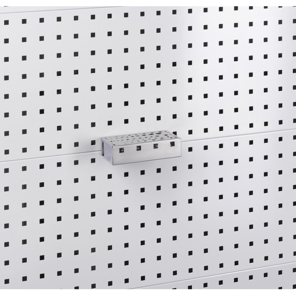 Fami Bohrerhalter aus Edelstahl, HxBxT 39 x 155 x 84 mm Produktabbildung Nr. 2: Fami Bohrerhalter aus Edelstahl, HxBxT 39 x 155 x 84 mm