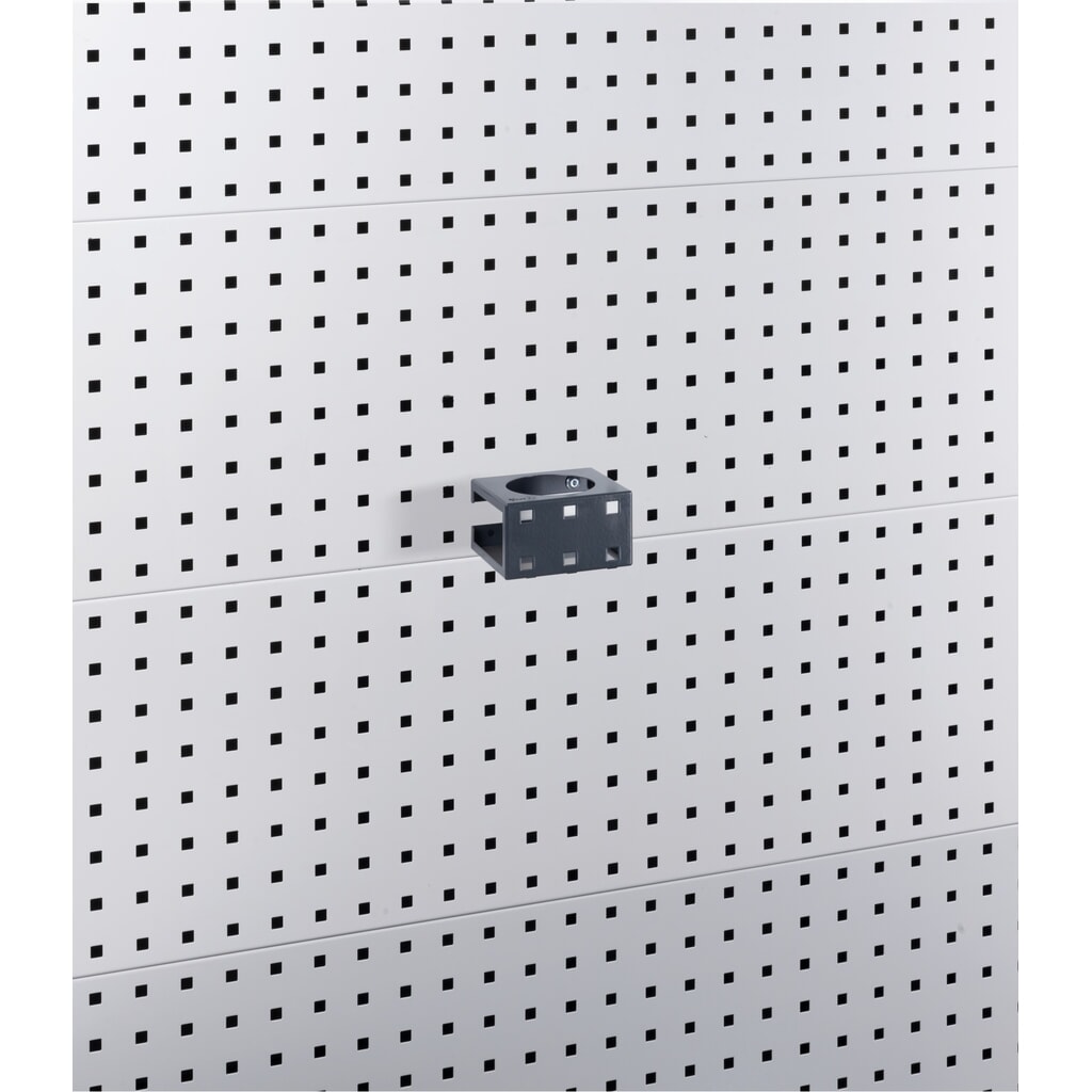 Fami Desinfektionsmittelhalter, HxBxT 62 x 114 x 100 mm Produktabbildung: Fami Desinfektionsmittelhalter, HxBxT 62 x 114 x 100 mm