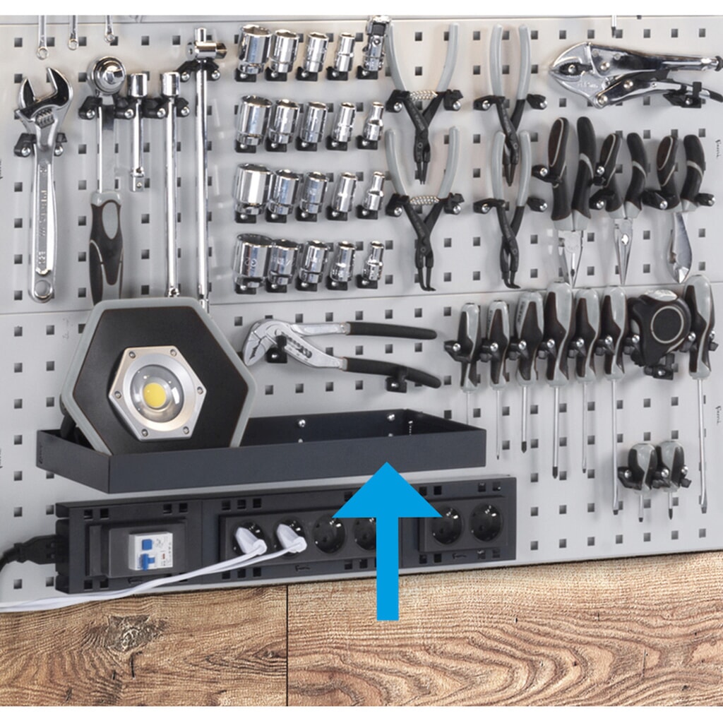 Fami Fachboden, umkehrbar, HxBxT 40 x 456 x 160 mm Produktabbildung Nr. 3: Fami Fachboden, umkehrbar, HxBxT 40 x 456 x 160 mm