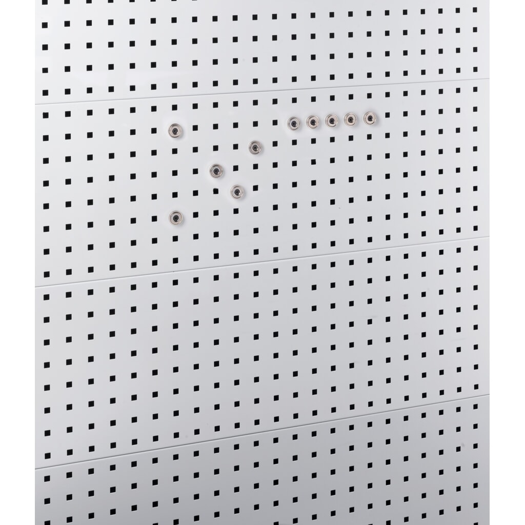 Produktabbildung: Fami Magnet-Set, inkl. Schraubmaterial, Ø 20 mm, 10 Stk/VE