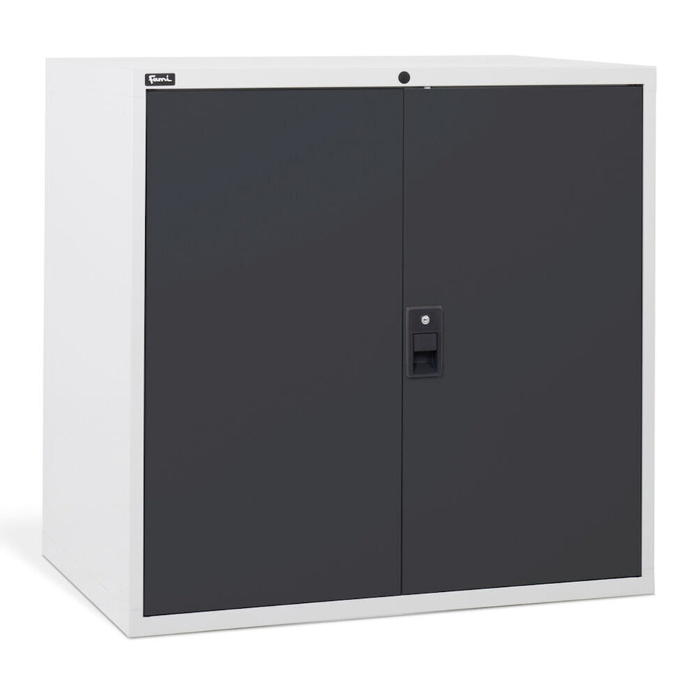 Produktabbildung Nr. 4: Fami MASTER Schrank mit Flügeltüren, HxBxT 1.000 x 1.020 x 726 mm, lichtgrau, anthrazit