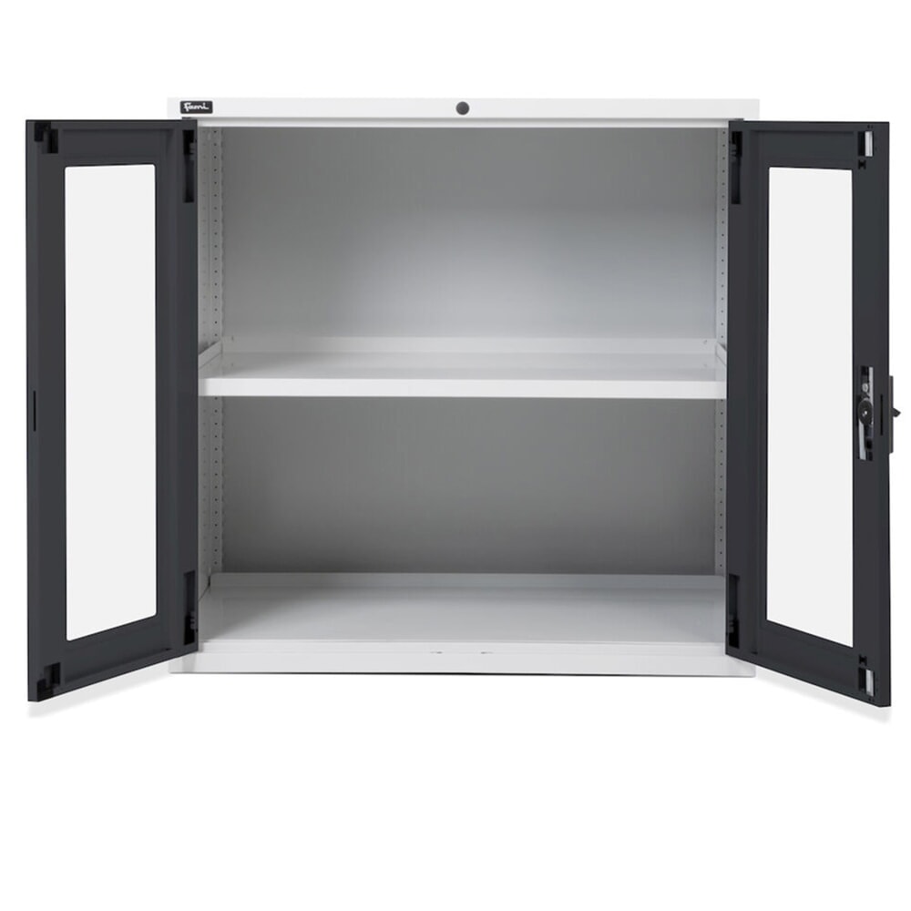 Produktabbildung Nr. 2: Fami MASTER Schrank mit Flügeltüren aus Polycarbonat, HxBxT 1.000 x 1.020 x 726 mm, lichtgrau, anthrazit