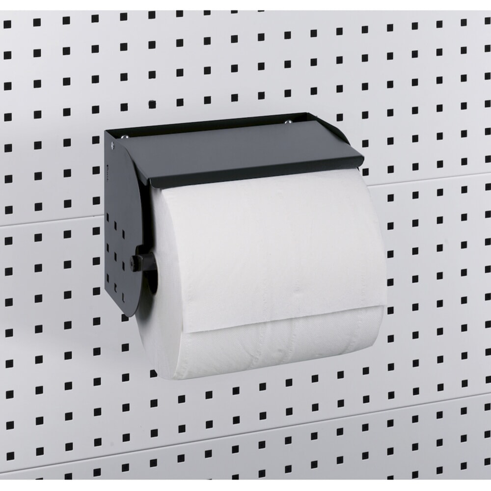 Productafbeelding nr. 3: Werkplaatskast Fami PERFOM, 4 geperforeerde legborden, 3 lades, geperforeerde platen voor deur, bakken, hxbxd 2.000 x 1.023 x 726 mm, lichtgrijs, antraciet