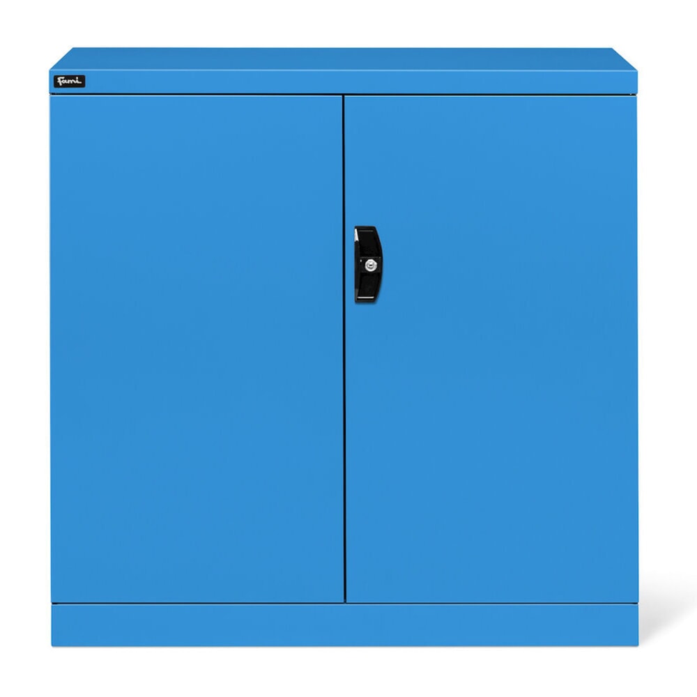 Produktabbildung Nr. 2: Fami PERFOM Flügeltürschrank, 2 Fachböden, HxBxT 1.000 x 1.023 x 555 mm, lichtblau