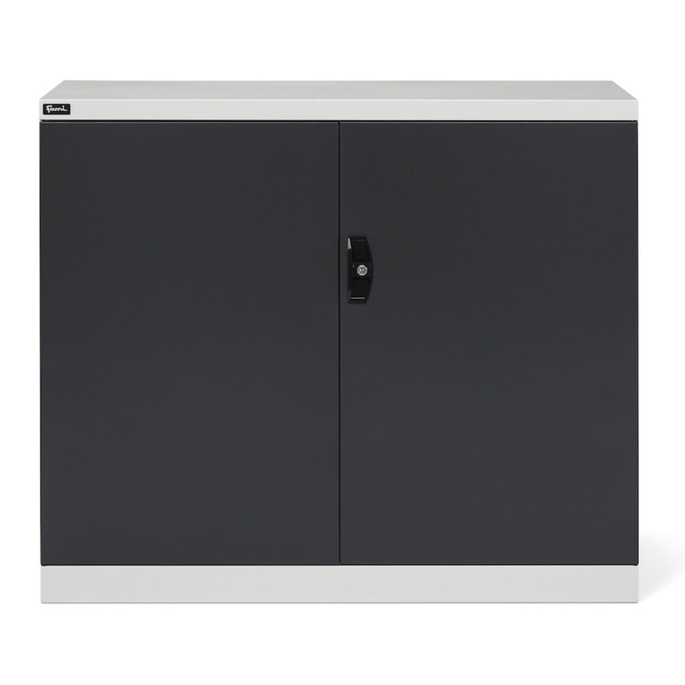 Produktabbildung Nr. 2: Fami PERFOM Flügeltürschrank, 2 Fachböden, HxBxT 1.000 x 1.193 x 555 mm, lichtgrau, anthrazit