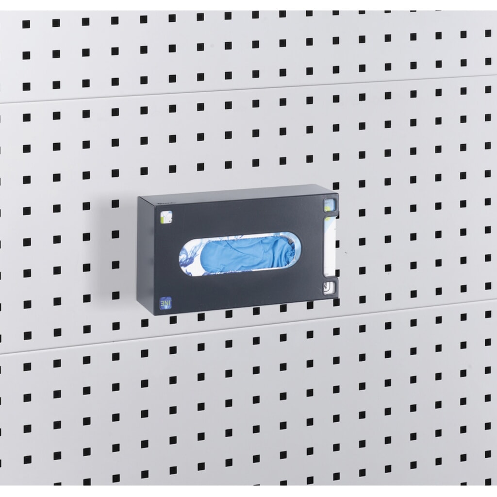 Fami Spenderbox für Handschuhe, HxBxT 132 x 247 x 82 mm Produktabbildung Nr. 2: Fami Spenderbox für Handschuhe, HxBxT 132 x 247 x 82 mm