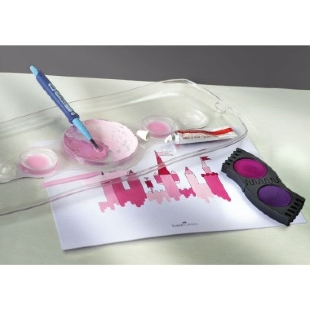 Produktabbildung Nr. 3: FABER CASTELL Farbkasten Connector 125030 12Farben