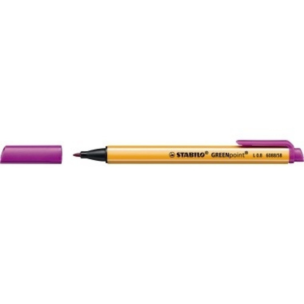 Produktabbildung: STABILO Feinschreiber GREENpoint 6088/58 0,8mm lila