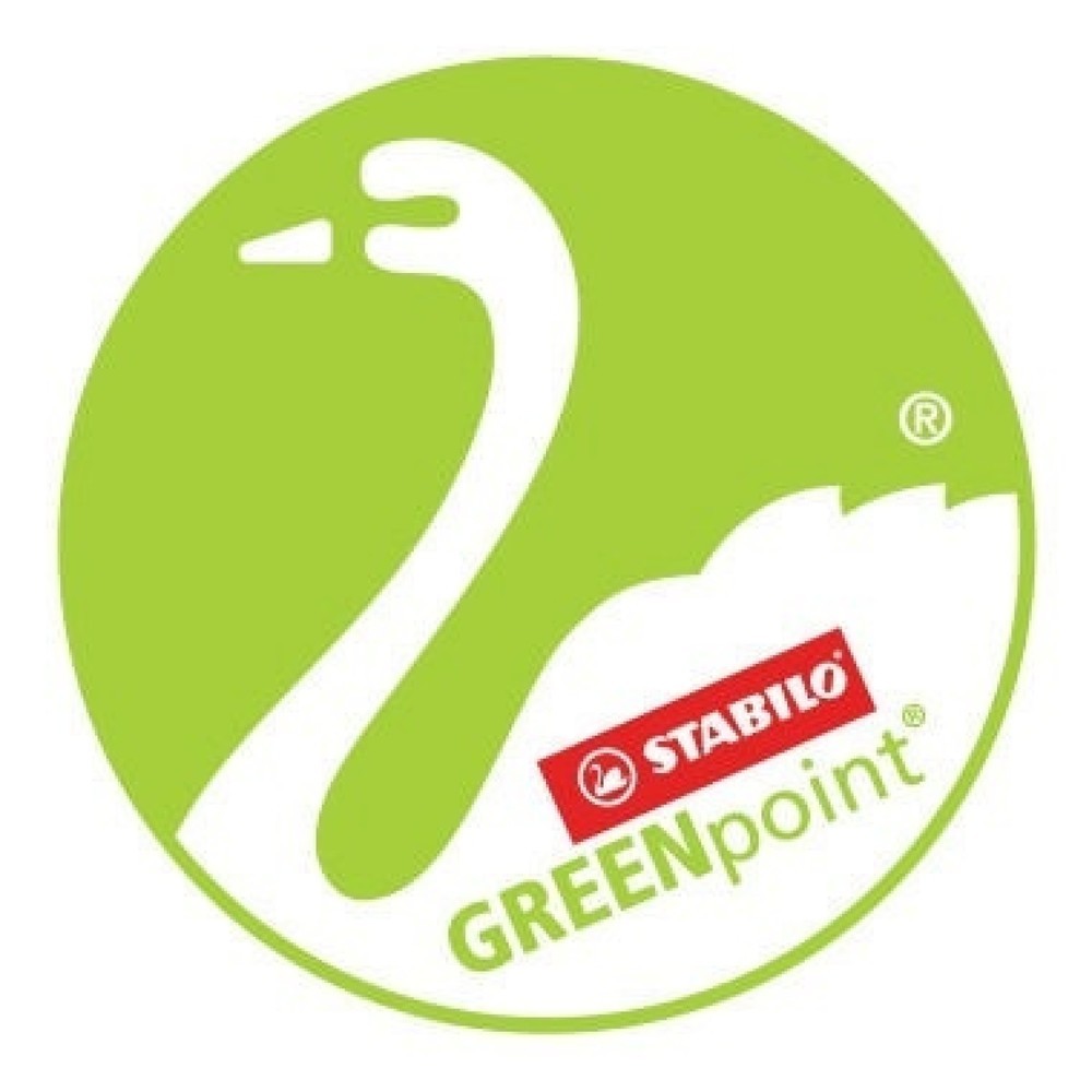 Produktabbildung Nr. 6: STABILO Feinschreiber GREENpoint 6088/4 0,8mm sortiert 4 St./Pack.