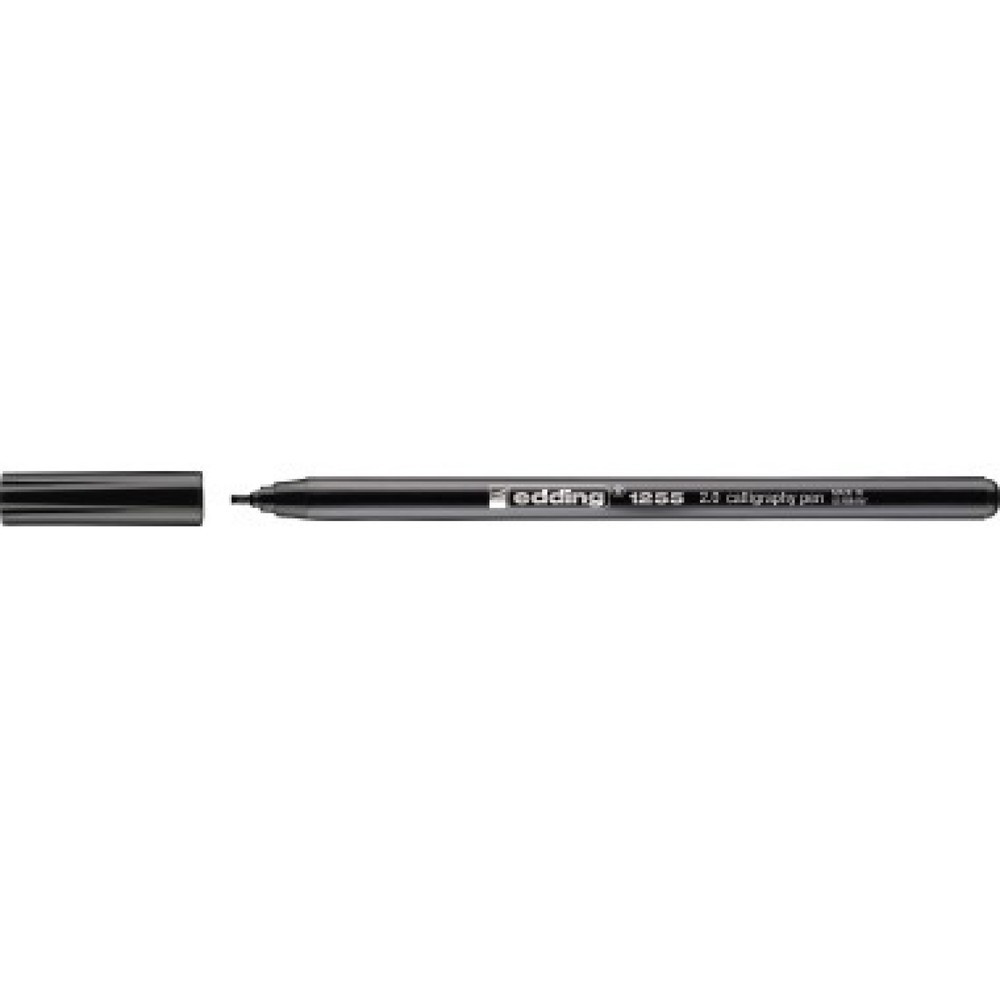 Produktabbildung: edding Faserschreiber 1255 calli- graphy pen 4-125520-001 2mm schwarz