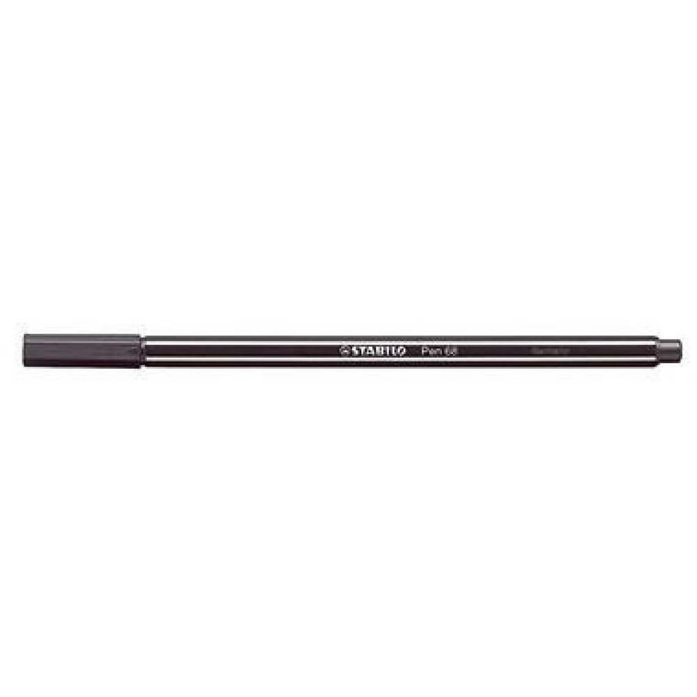 Produktabbildung Nr. 1: STABILO Faserschreiber pen 68/46 1mm Rundspitze schwarz