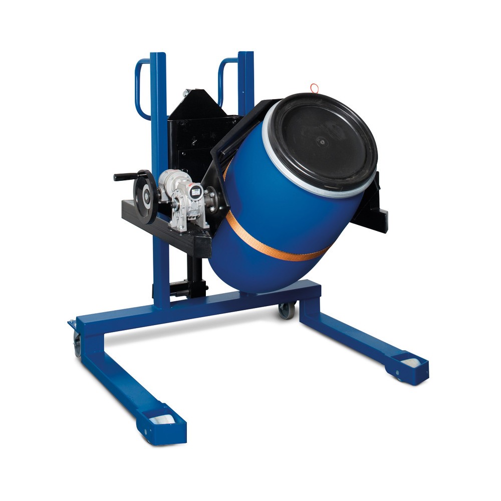 Produktabbildung Nr. 2: Fassdreher 360°, TK 300 kg, Fußpedalhub, Hubhöhe 0-1.400 mm