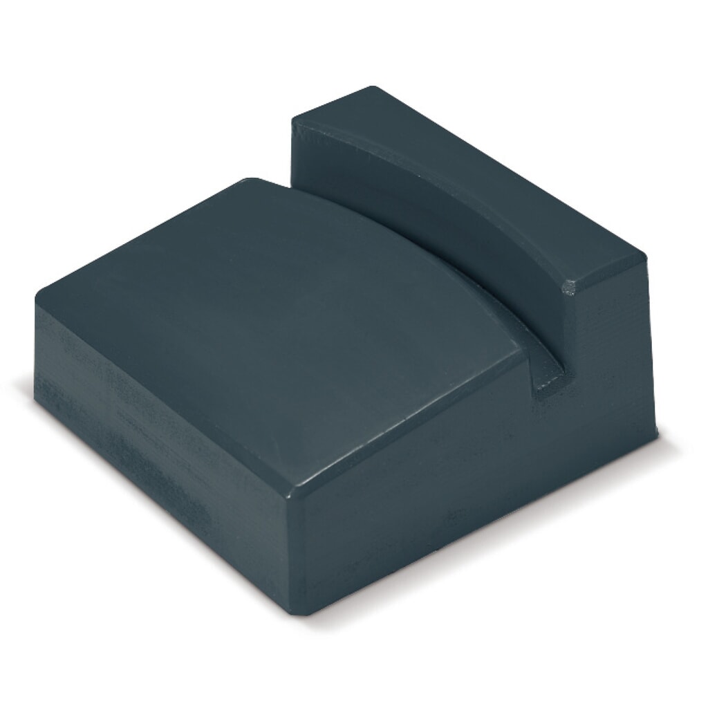 Produktabbildung: Fasskeile aus PE, HxBxT 100 x 210 x 210 mm