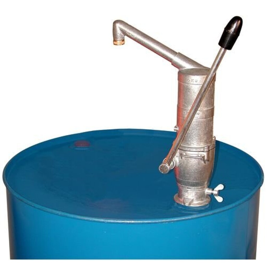 Fasspumpe aus Druckguss, für Öle bis SAE 80, Tauchtiefe 840 mm Produktabbildung: Fasspumpe aus Druckguss, für Öle bis SAE 80, Tauchtiefe 840 mm