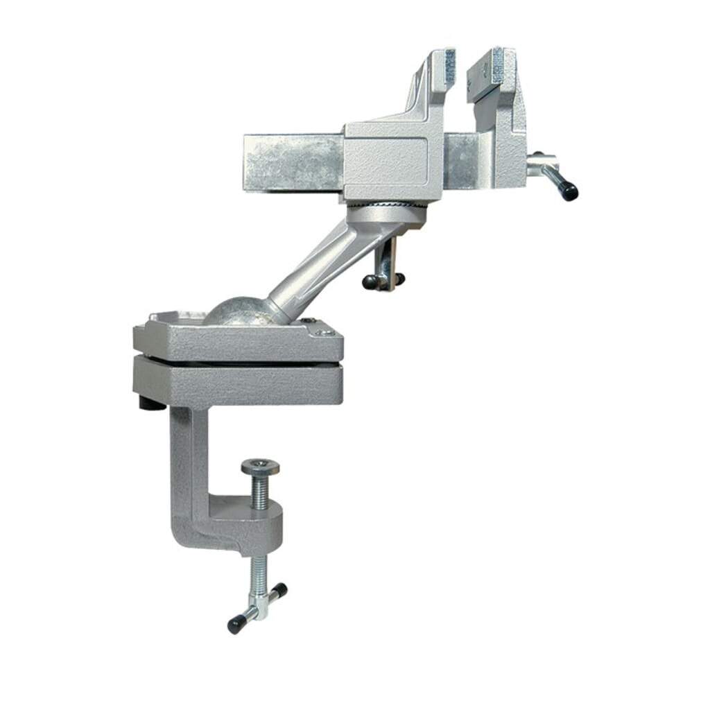 Feinmechanikerschraubstock Backen-B.80mm Spann-W.110mm Klemmbügel Produktabbildung: Feinmechanikerschraubstock Backen-B.80mm Spann-W.110mm Klemmbügel