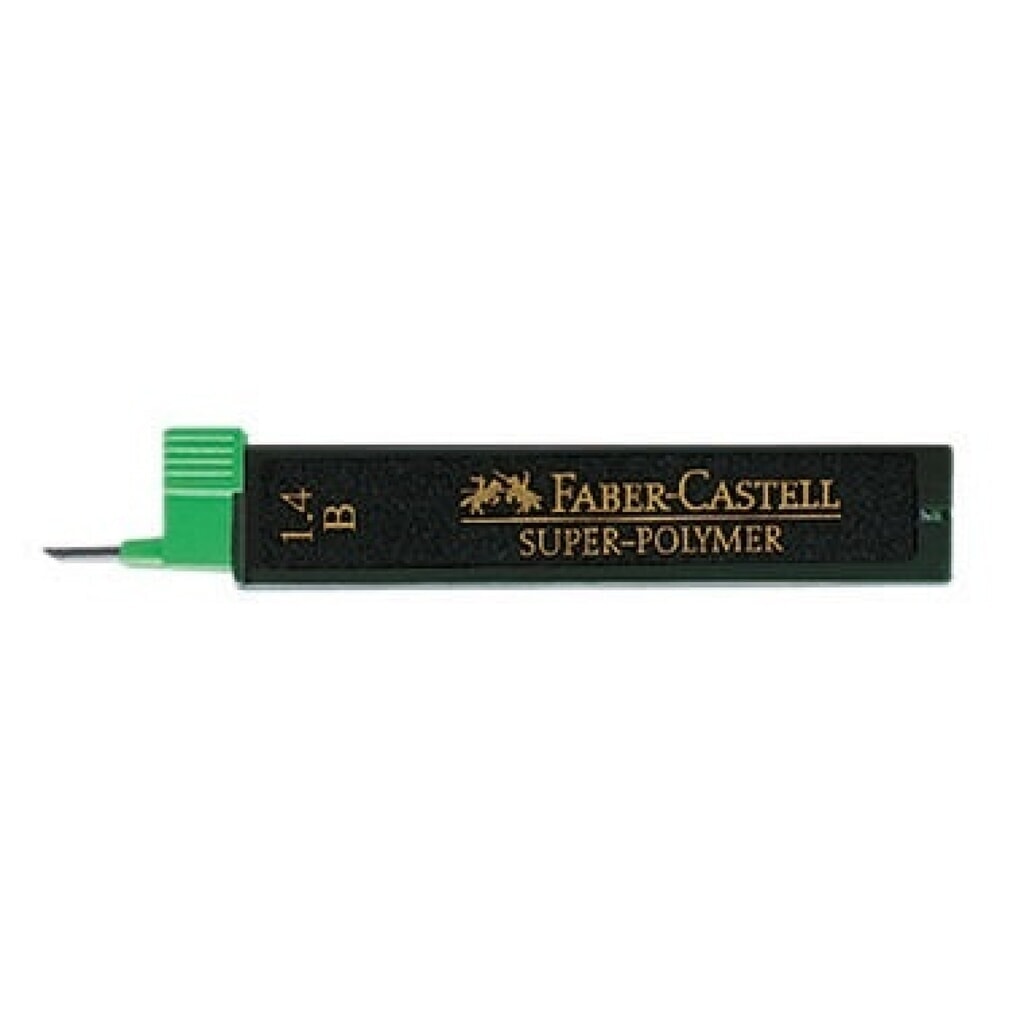 Faber-Castell Feinmine SUPER POLYMER 121411 B 6 St./Pack. Produktabbildung: Faber-Castell Feinmine SUPER POLYMER 121411 B 6 St./Pack.