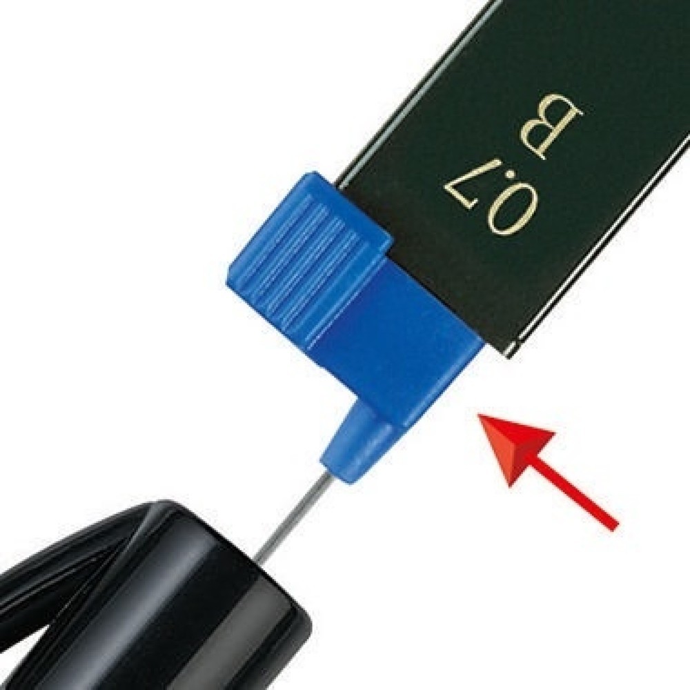 Produktabbildung Nr. 4: Faber-Castell Feinmine SUPER POLYMER 121411 B 6 St./Pack.