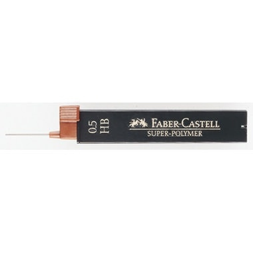 Faber-Castell Feinmine SUPER POLYMER 120500 HB 12 St./Pack. Produktabbildung: Faber-Castell Feinmine SUPER POLYMER 120500 HB 12 St./Pack.