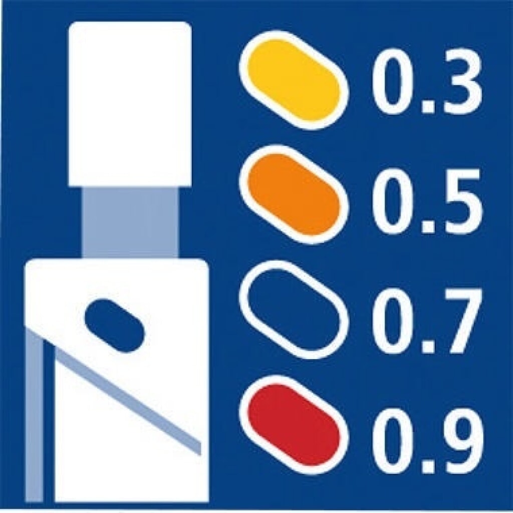 Produktabbildung Nr. 4: STAEDTLER Feinmine SM250 05-2B Micro Hi-Polymer 0,5mm PA=12St
