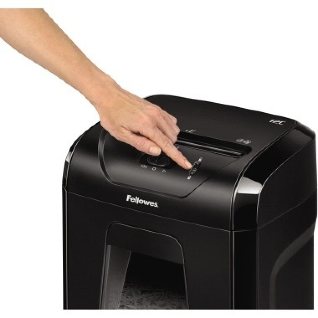 Produktabbildung Nr. 8: Fellowes Aktenvernichter Powershred 12C 7120101 Partikel 4x40mm