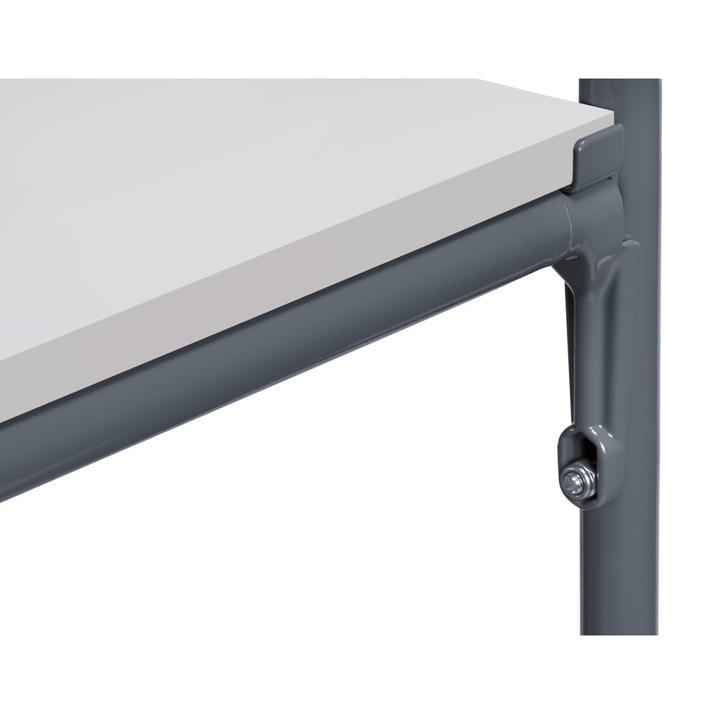 Illustration du produit: Barre de renfort TPE-ESD fetra® pour chariot à plateaux avec surface de chargement 850 x 500 mm