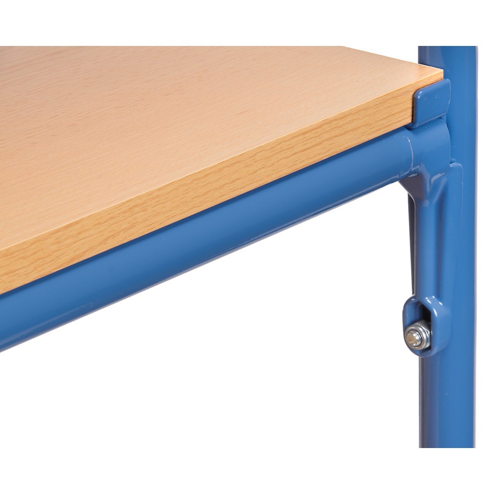 Illustration du produit: Barre de renfort fetra® pour chariot à plateaux avec surface de chargement 850 × 500 mm