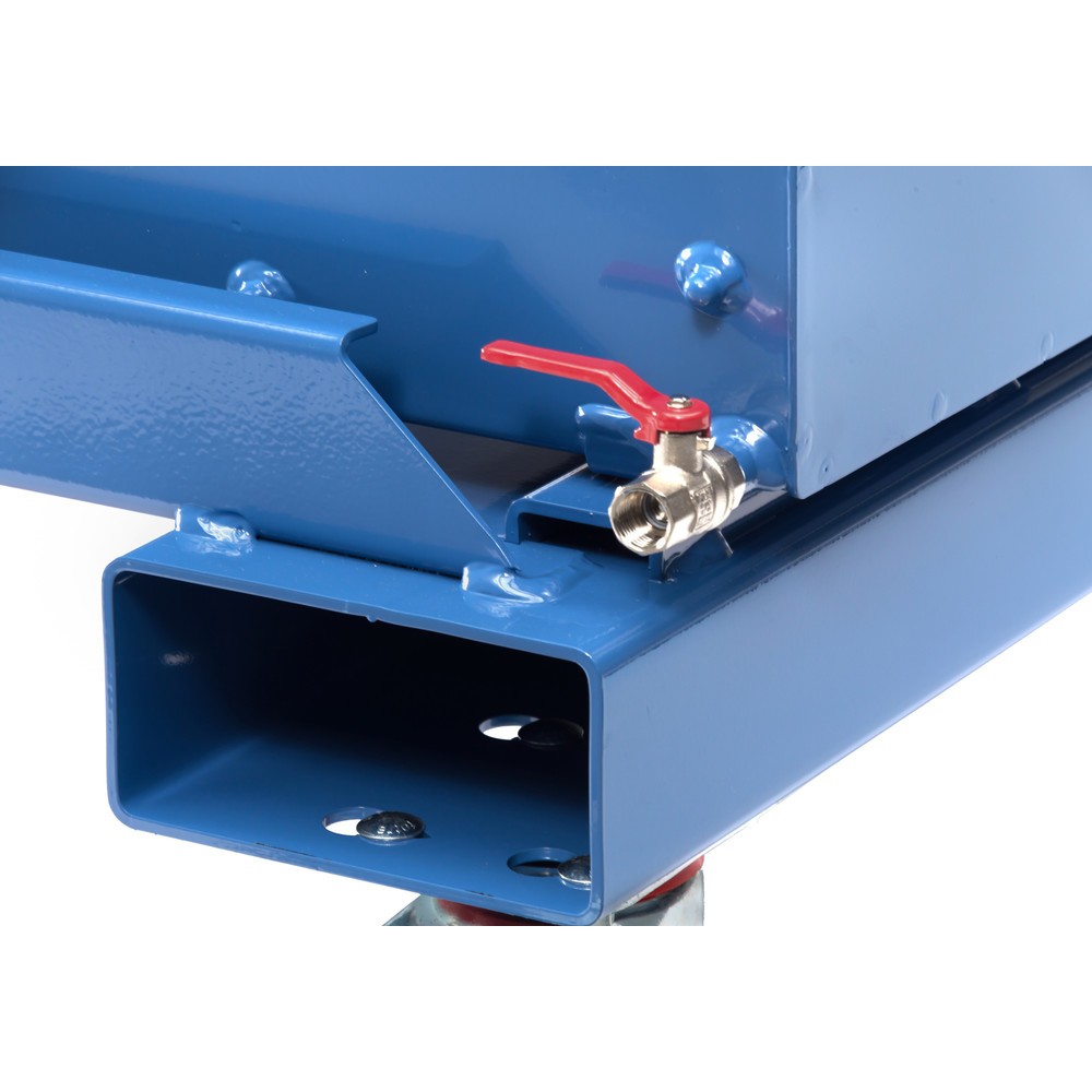 N° de l'image du produit 5 : Benne auto-basculante fetra® avec robinet de vidange, volumes du conteneur 350 l, capacité de charge 1.000 kg