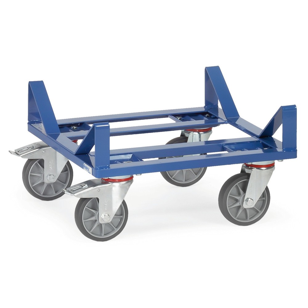 Imagen del producto: fetra® carro de transporte para fardos, acero en ángulo, capacidad de carga 400 kg, ancho An x F 500 x 500 mm