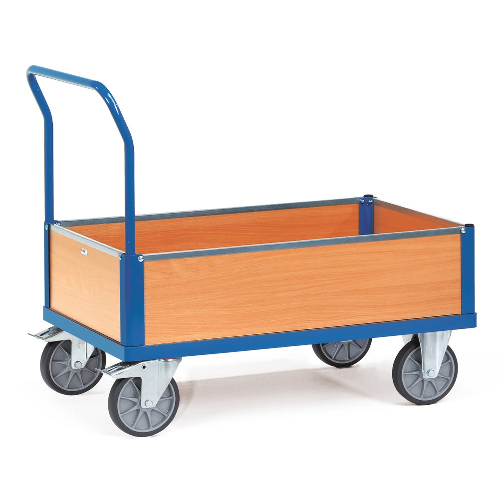 Illustration du produit: Chariot-caisse fetra®, hauteur de paroi 250 mm, capacité de charge 500 kg