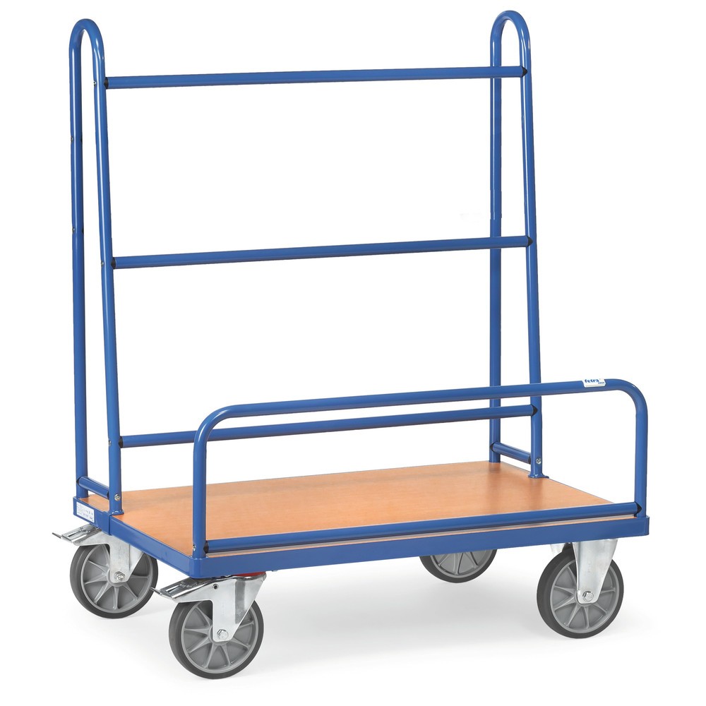 Illustration du produit: Chariot porte-panneaux fetra®, supports tubulaires fixes, surface de chargement l x P 1 070 x 335 mm, capacité de charge 600 kg
